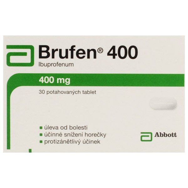 Générique Brufen (Ibuprofen) 400 mg