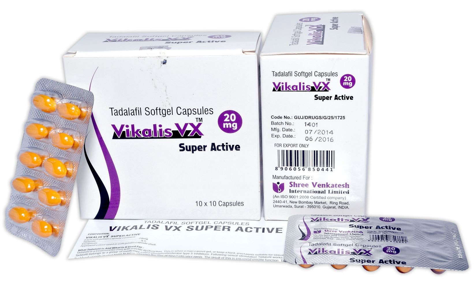 Cialis Super Active Generico (Tadalafil) 20 mg