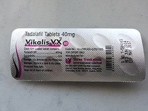 Vikalis Vx 40mg Tadalafil