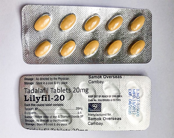 Generic Cialis (Tadalafil) 20 MG (Lylifil)