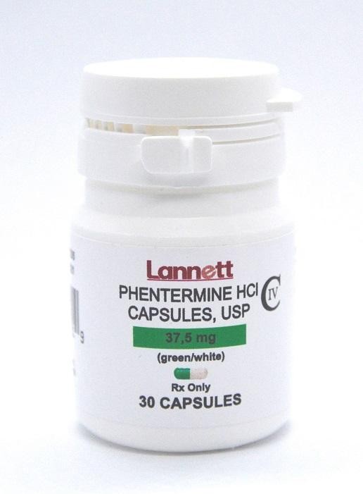 Phentermine hydrochloride 37.5mg